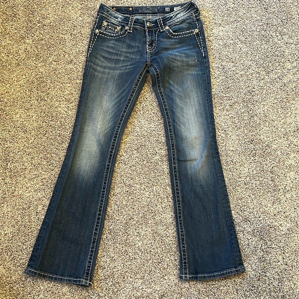 Miss Me Women's Blue Boot Cut Jeans